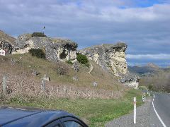 Driving from Hanmer Springs to Christchurch