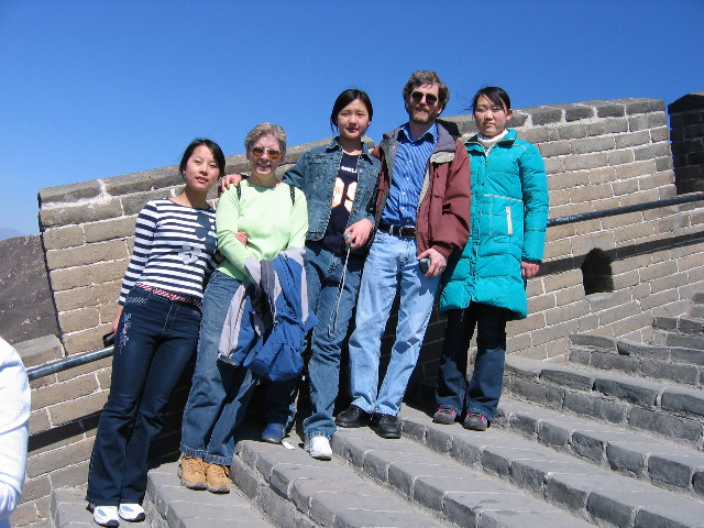 Photo-op friends at Great Wall