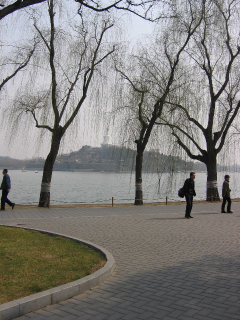 White tower in Beihai Park