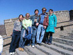 Photo-op friends at Great Wall
