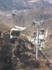 Cable car from Great Wall